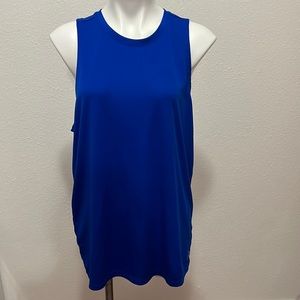 ASICS Blue Athletic Tank Top Sz L